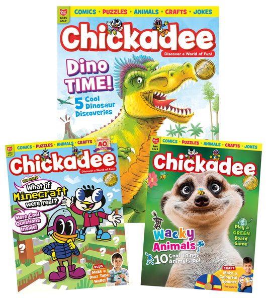 Chickadee Magazine: ages 6-9