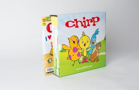 Chirp Magazine Holder // Chirp Colouring Fun Package