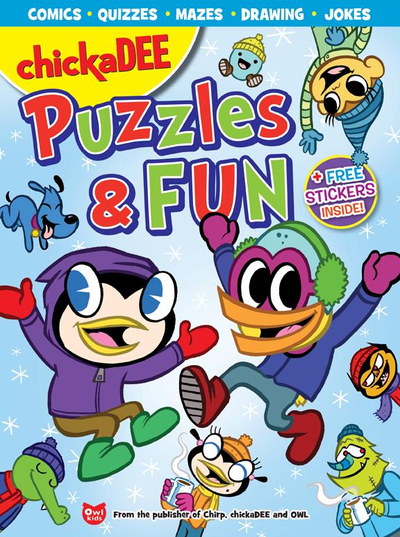 chickaDEE Puzzles & Fun Vol. 2 // Chickadee Gift Bundle - size M