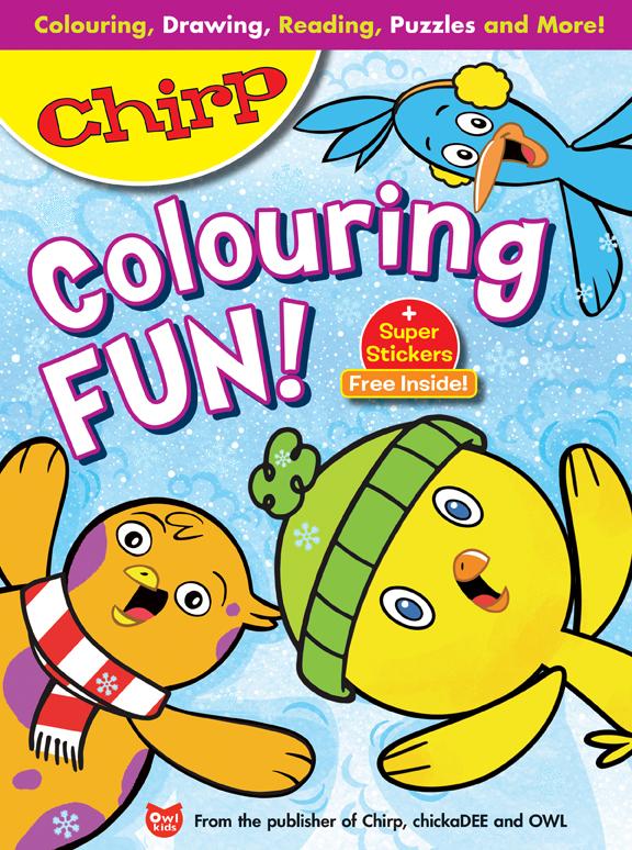 Chirp Colouring Fun // Chirp Winter Bundle