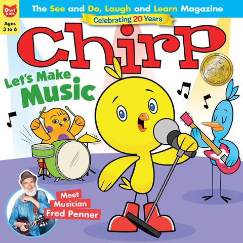 Chirp Magazine: ages 3-6 *Black Friday Special Offer* // Chirp Magazine and Book Bundle