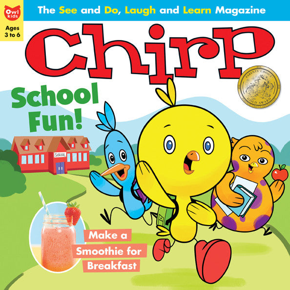 Chirp Magazine: ages 3-6 - owlkids-us - 2